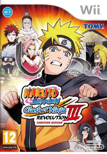 Naruto Clash Of Ninja Revolution 3 Wii